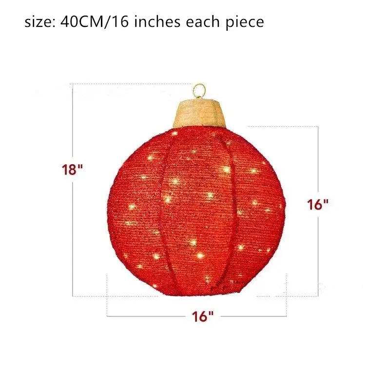 Frostura™ Hanging LED Holiday Ornaments