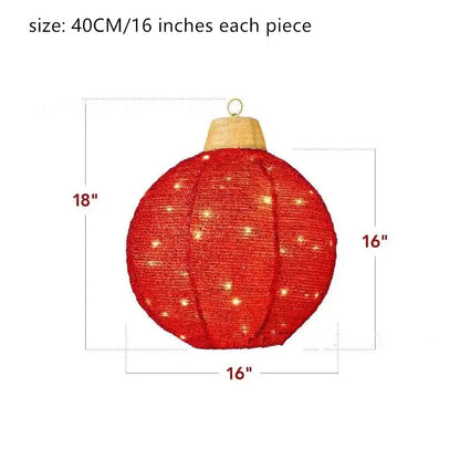 Frostura™ Hanging LED Holiday Ornaments