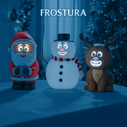 Frostura™ Holiday Talkies – Interactive Christmas Figures