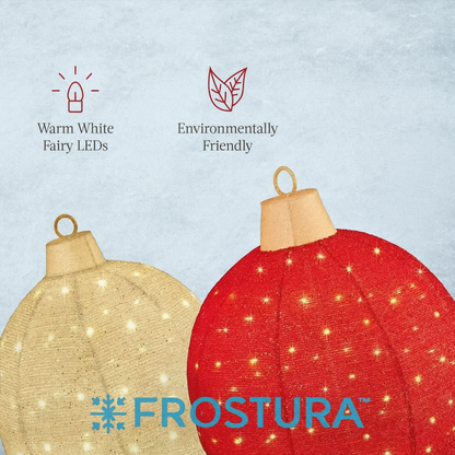 Frostura™ Hanging LED Holiday Ornaments