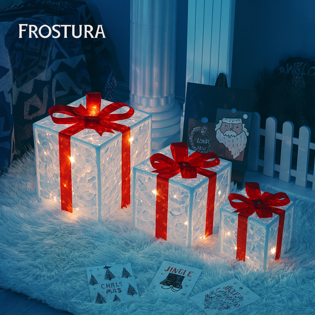 Three-piece Christmas Gift Box