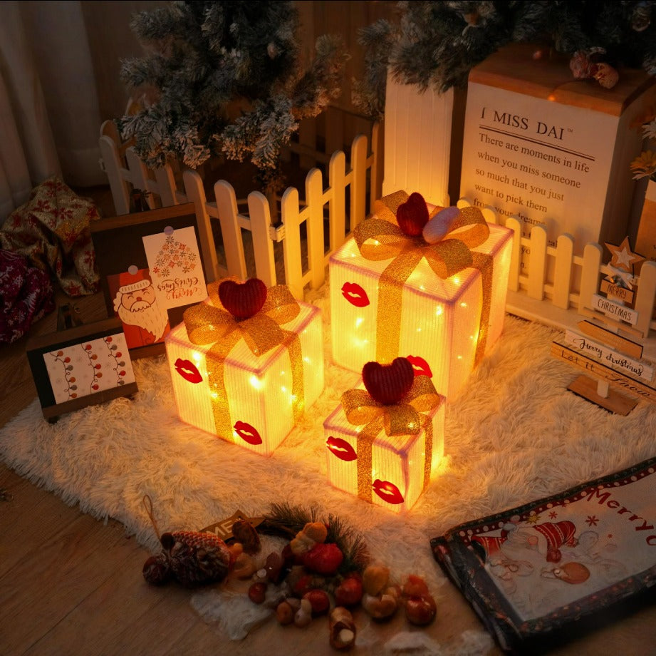 Three-piece Christmas Gift Box