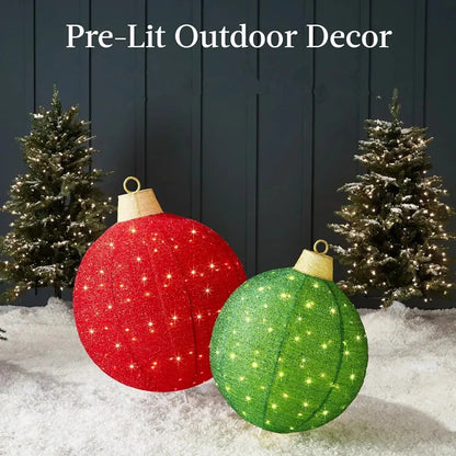 Frostura™ Hanging LED Holiday Ornaments