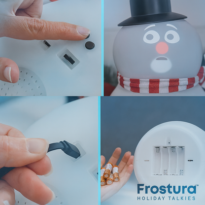 Frostura™ Holiday Talkies – Interactive Christmas Figures